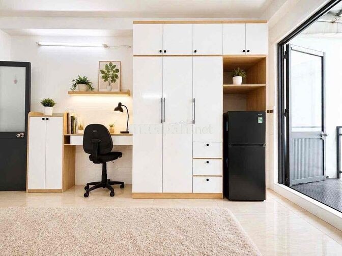 CHO THUÊ STUDIO FULL NỘI THẤT ĐẦY ĐỦ TIỆN NGHI GẦN HUIT