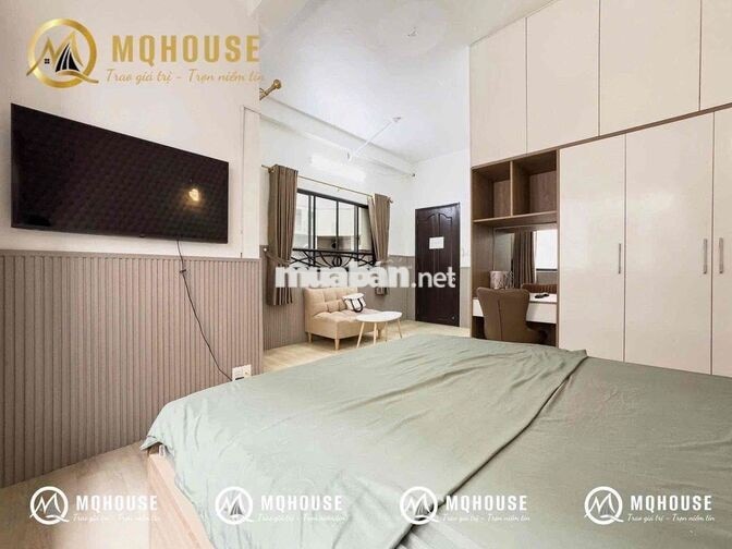 Căn hộ 1PN 45m2 máy giặt riêng, bồn tắm. Công trường Mê Linh,Phố Nhật