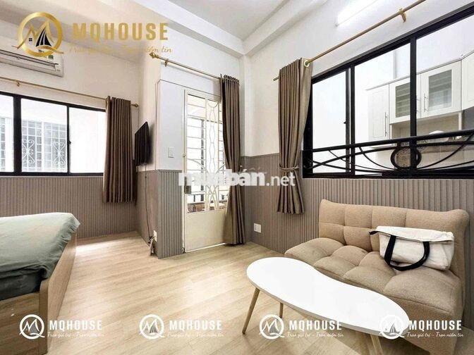 Căn hộ 1PN 45m2 máy giặt riêng, bồn tắm. Công trường Mê Linh,Phố Nhật
