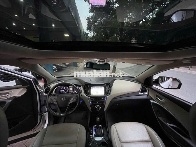 Hyundai SantaFe 2016 Trắng 7 chỗ Tự động