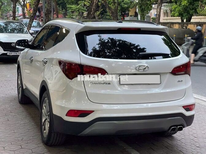 Hyundai SantaFe 2016 Trắng 7 chỗ Tự động