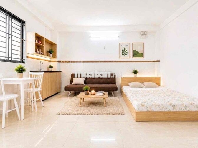 CHO THUÊ STUDIO FULL NỘI THẤT ĐẦY ĐỦ TIỆN NGHI GẦN HUIT