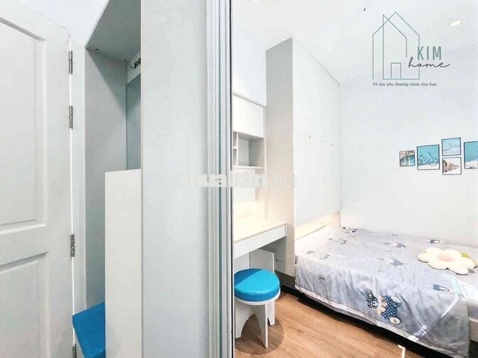 Phòng trọ tách bếp cửa sổ trời đầy đủ nội thất gần chợ Tân Định