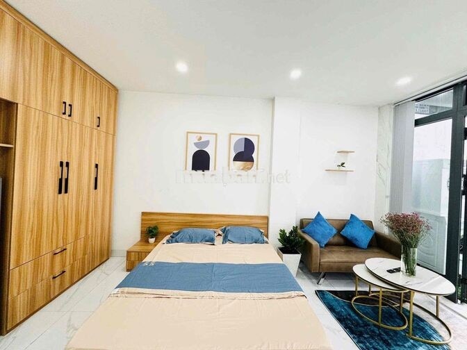 Căn Hộ 1PN Sân Vườn Giặt Sấy Riêng - Ngay cv Lê Văn Tám, chợ Tân Định