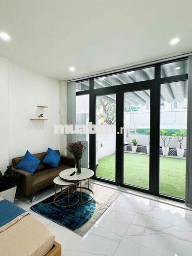 Căn Hộ 1PN Sân Vườn Giặt Sấy Riêng - Ngay cv Lê Văn Tám, chợ Tân Định