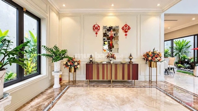 Cho thuê biệt thự hiện đại full nội thất cao cấp khu D2D Võ Thị Sáu  