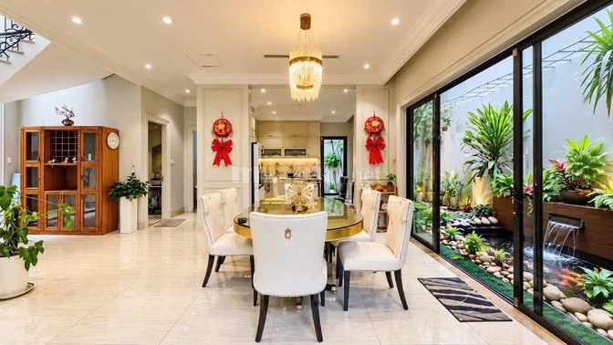 Cho thuê biệt thự hiện đại full nội thất cao cấp khu D2D Võ Thị Sáu  