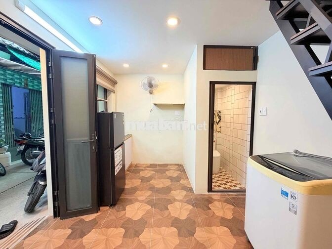 Cho Thuê NNC 1 Trệt 1 Lầu_Full Nội Thất Mới 100%_Có Balcon Ngay THĐ Q1
