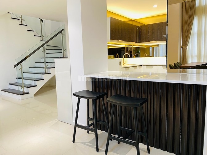 Cho thuê căn Penthouse Estella 2 tầng, tháp 3A, 271m2, 4PN, full nt