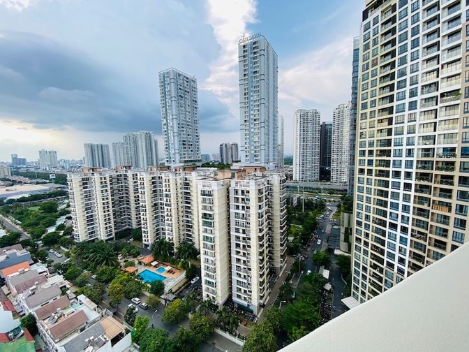 Cho thuê căn Penthouse Estella 2 tầng, tháp 3A, 271m2, 4PN, full nt