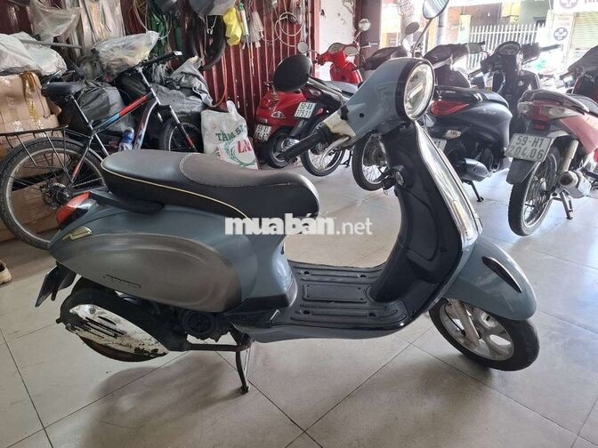 Xe máy điện Detech Espero màu Xám
