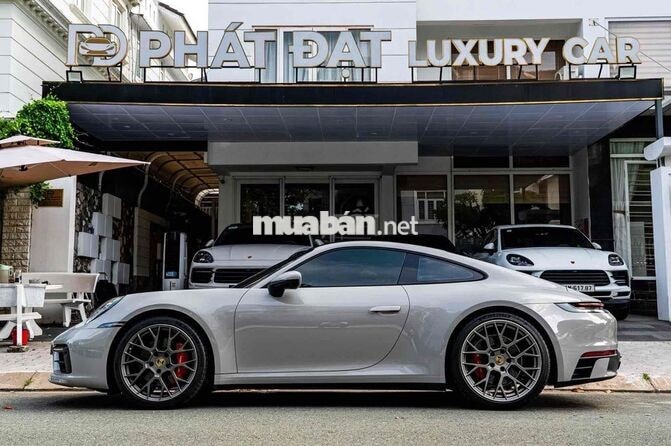 🔥 PORSCHE 911 CARRERA S 2023 – XÁM CRAYON/ĐỎ | SIÊ