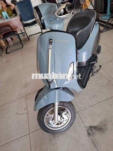 Xe máy điện Detech Espero màu Xám
