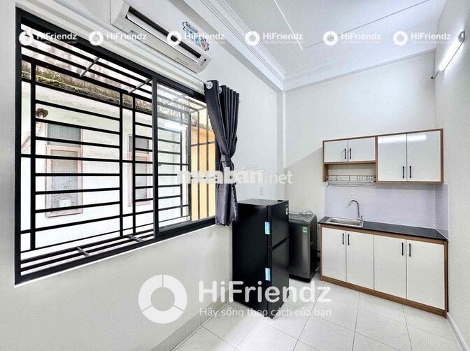 CĂN HỘ TÁCH BẾP FULL NỘI THẤT, CỬA SỔ TRỜI THOÁNG MÁT - GẦN AEON