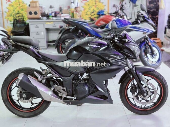Kawasaki Z300 ABS 2016 19000 km màu Đen