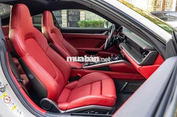 🔥 PORSCHE 911 CARRERA S 2023 – XÁM CRAYON/ĐỎ | SIÊ