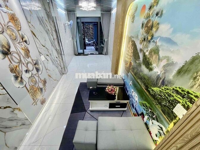 🏡 4 TẦNG - 87M² - CÓ THANG MÁY - HXH - GẦN LOTTEMART GÒ VẤP