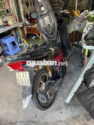 Yamaha Nouvo LX 135 2010 màu Đỏ đen có giấy tờ