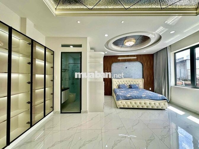 🏡 4 TẦNG - 87M² - CÓ THANG MÁY - HXH - GẦN LOTTEMART GÒ VẤP