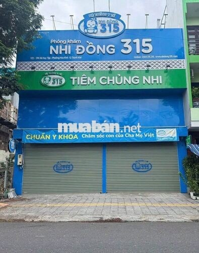 Cho thu.ê nhà 3 tầng mặt tiền đường Đống Đa -  Ngang 10m