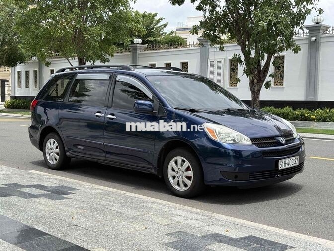 Toyota Sienna 2003 Nhập Mỹ Xanh 8 chổ cửa lùa