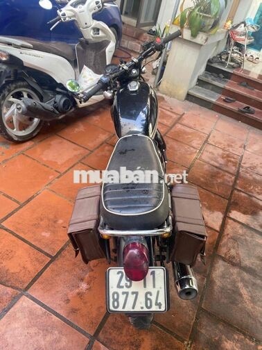 Xe máy SYM màu đen bạc