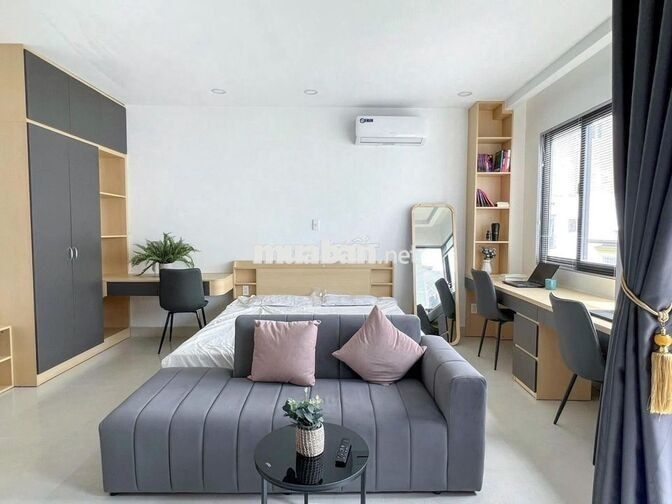 🔥STUDIO BAN CÔNG + CỬA SỔ SIÊU THOÁNG, FULL NỘI THẤT NGAY SÁT GIGAMALL