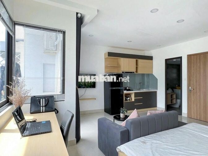 🔥STUDIO BAN CÔNG + CỬA SỔ SIÊU THOÁNG, FULL NỘI THẤT NGAY SÁT GIGAMALL