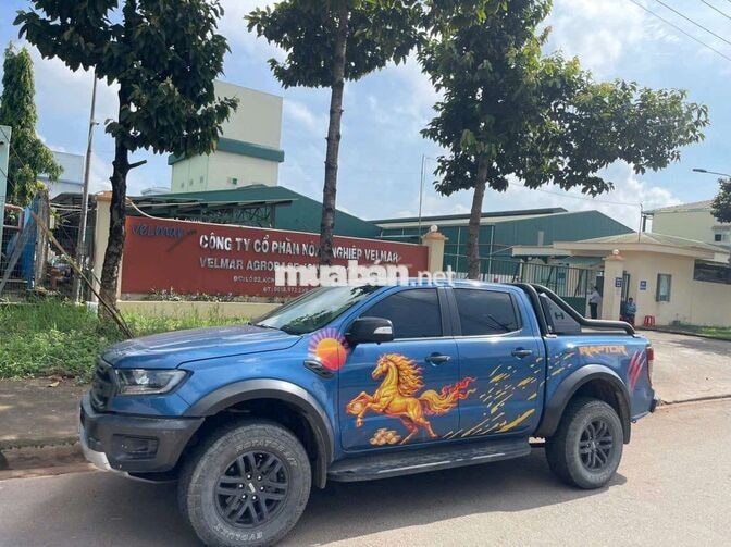Ford Ranger Raptor 2021 Xanh 141.175 km