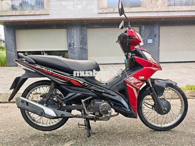 SYM Galaxy 50cc 2022 màu Đỏ đen nguyên zin, giá rẻ