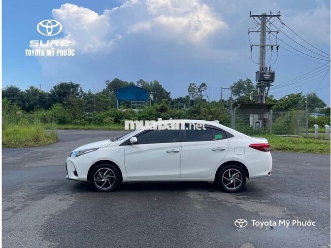 Toyota Vios 1.5G CVT 2022 Trắng 33.000 km