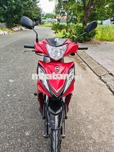 SYM Galaxy 50cc 2022 màu Đỏ đen nguyên zin, giá rẻ