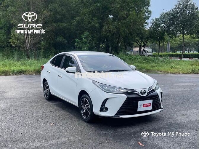 Toyota Vios 1.5G CVT 2022 Trắng 33.000 km