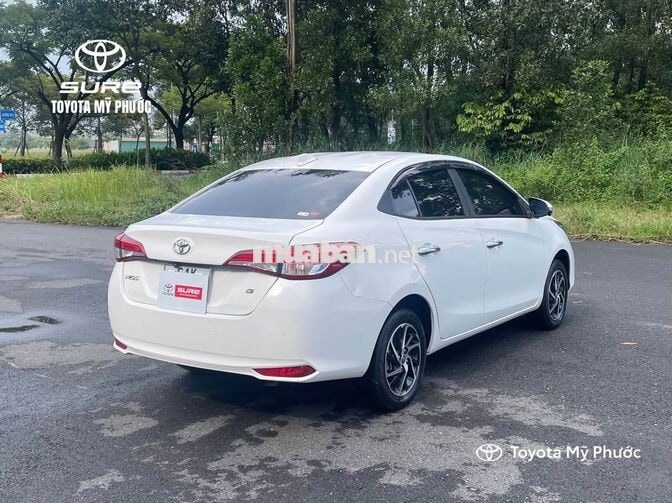 Toyota Vios 1.5G CVT 2022 Trắng 33.000 km