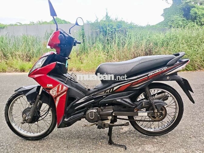 SYM Galaxy 50cc 2022 màu Đỏ đen nguyên zin, giá rẻ