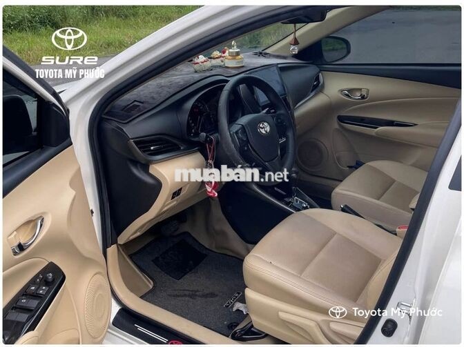 Toyota Vios 1.5G CVT 2022 Trắng 33.000 km