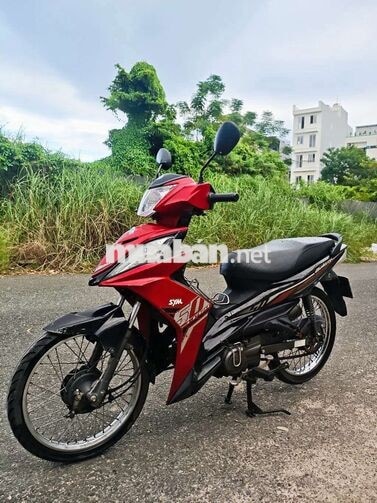 SYM Galaxy 50cc 2022 màu Đỏ đen nguyên zin, giá rẻ