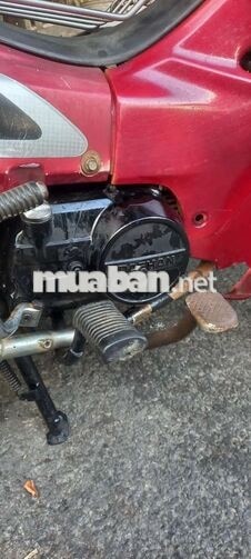 Xe máy Daehan Wave đỏ Hàn Quốc