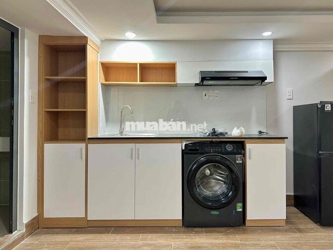Căn Hộ rộng 45m2 full NT_máy giặt riêng ngay Quang Trung_Phan Huy Ích