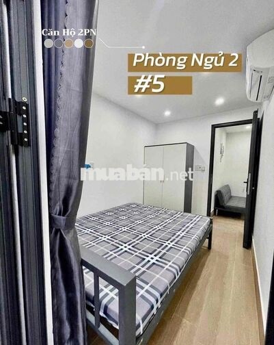 Căn hộ dạng 2 Phòng ngủ - sẵn nội thất cao cấp - ngay tại Parc Mall
