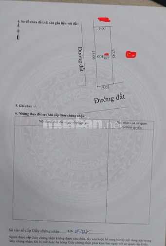 Thanh lý lô góc 88,7m2 chỉ 685 triệu,nhánh Nguyễn Du, Phường Trảng Bàn