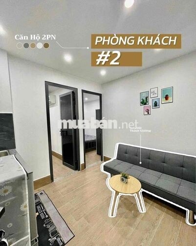 Căn hộ dạng 2 Phòng ngủ - sẵn nội thất cao cấp - ngay tại Parc Mall