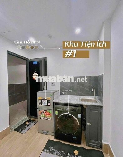 Căn hộ dạng 2 Phòng ngủ - sẵn nội thất cao cấp - ngay tại Parc Mall