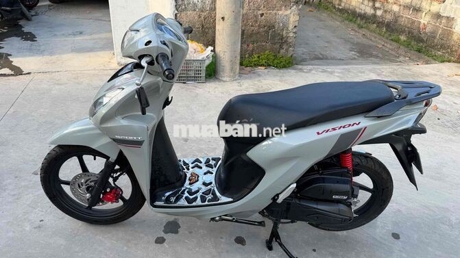Honda Vision 2024 màu xám