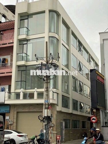CHO THUÊ HOẶC BÁN CĂN GÓC 2 MT 126-128 PHAN ĐĂNG LƯU 6 TẦNG THANG MÁY 
