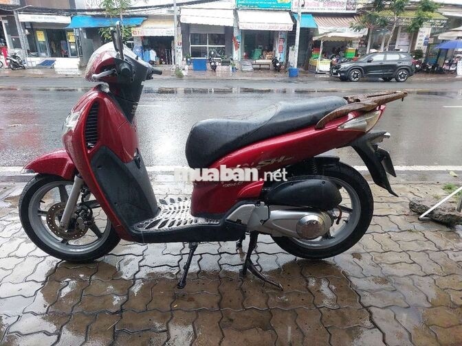 HONDA SH Ý 2007 MÀU ĐỎ