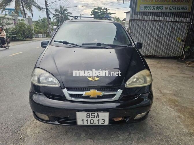 Chevrolet Vivant 2009 Tự động Đen 7 chỗ
