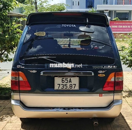Toyota Zace GL Xanh-Ghi-Hồng