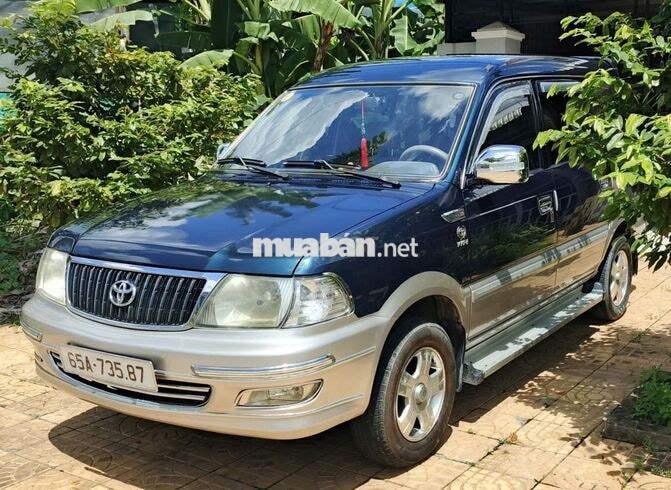 Toyota Zace GL Xanh-Ghi-Hồng