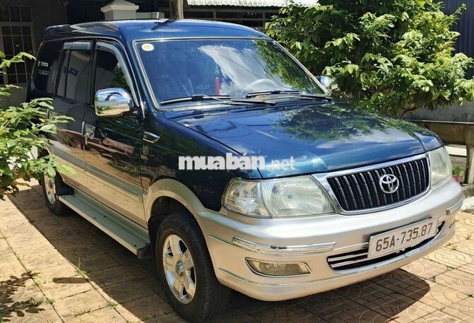 Toyota Zace GL Xanh-Ghi-Hồng